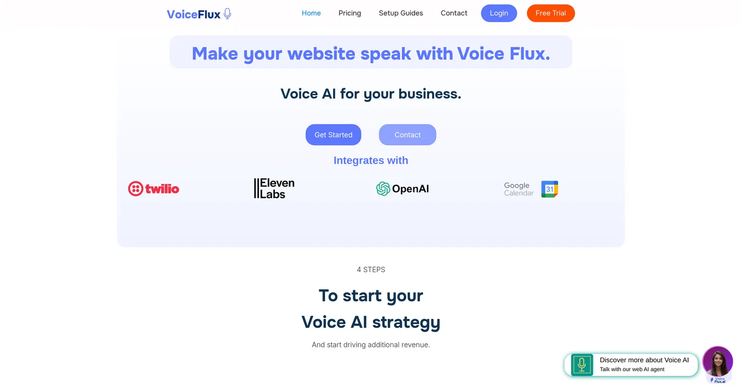 Voice Flux banner